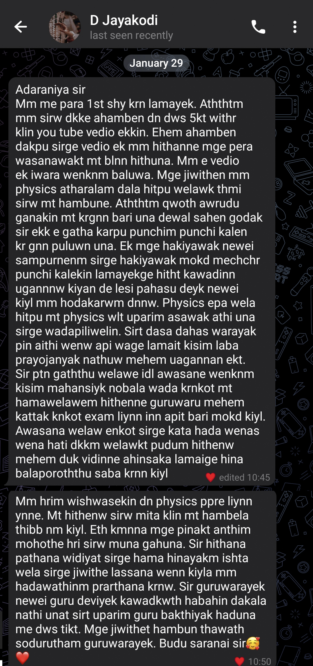 Student testimonial 15